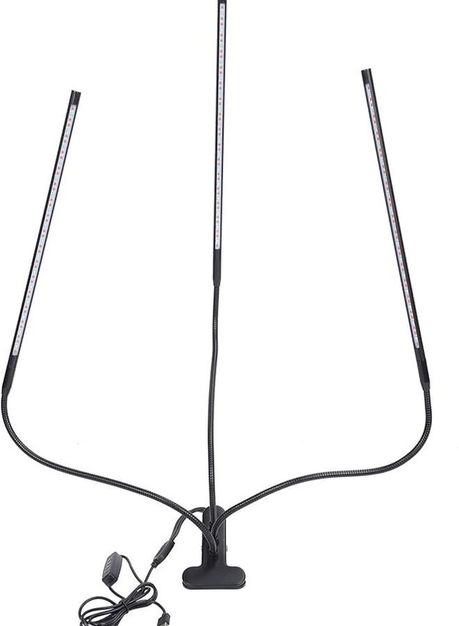 30W مصباح LED للنمو مع 3 رؤوس وقضيب ضوئي مؤقت وخمسة مستويات لتخفيف الإضاءة - Image 2